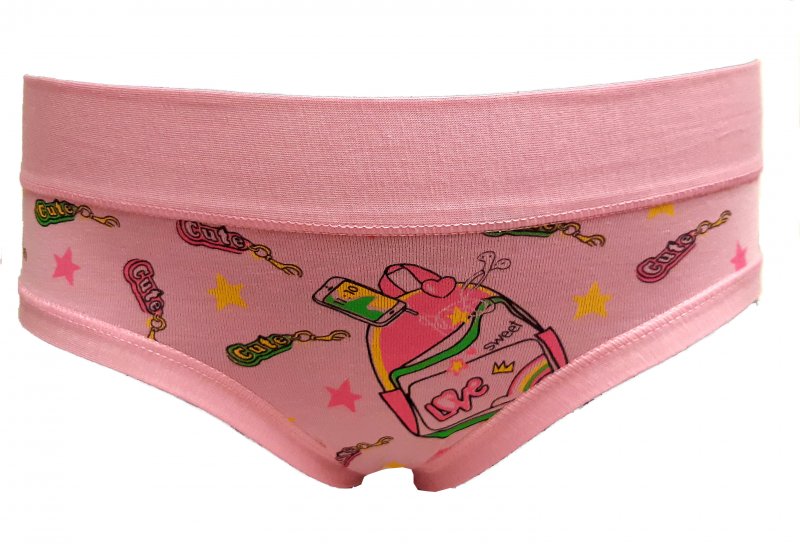 Emy Bimba kalhotky dívčí Cute 2469 růžové | Vermali.cz